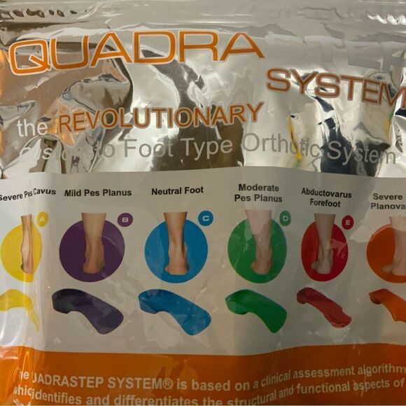 COPY - Orthotic system inserts custom to foot type Quadrastep system size F2 Un… - Picture 7 of 7